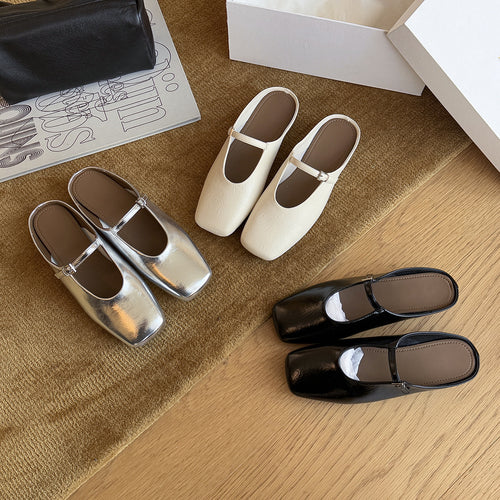 Damen Elegante Slingback Ballerinas EB