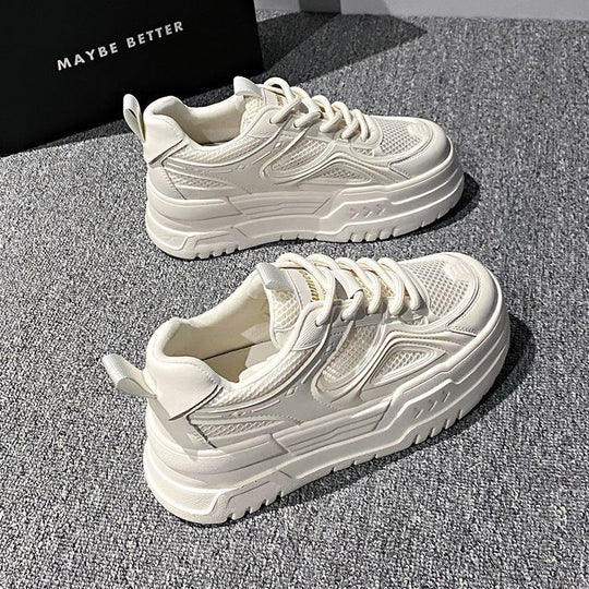 Damen Chunky Sneakers mit luftdurchlässigem Mesh und komfortabler Dämpfung EB