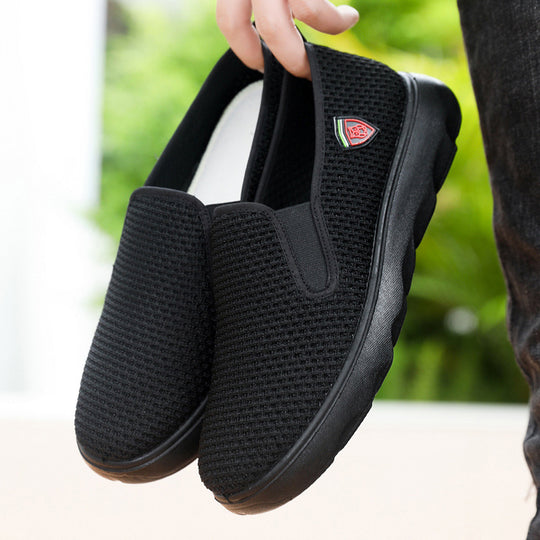 Damen Atmungsaktive Slip-On Freizeitschuhe mit flexiblem Komfort EB