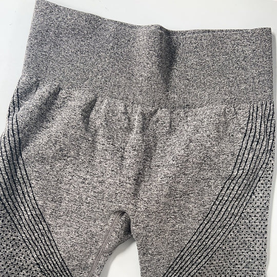 Damen Hochwertige Sportleggings mit atmungsaktiven Mesh-Einsätzen und nahtlosem Design EB