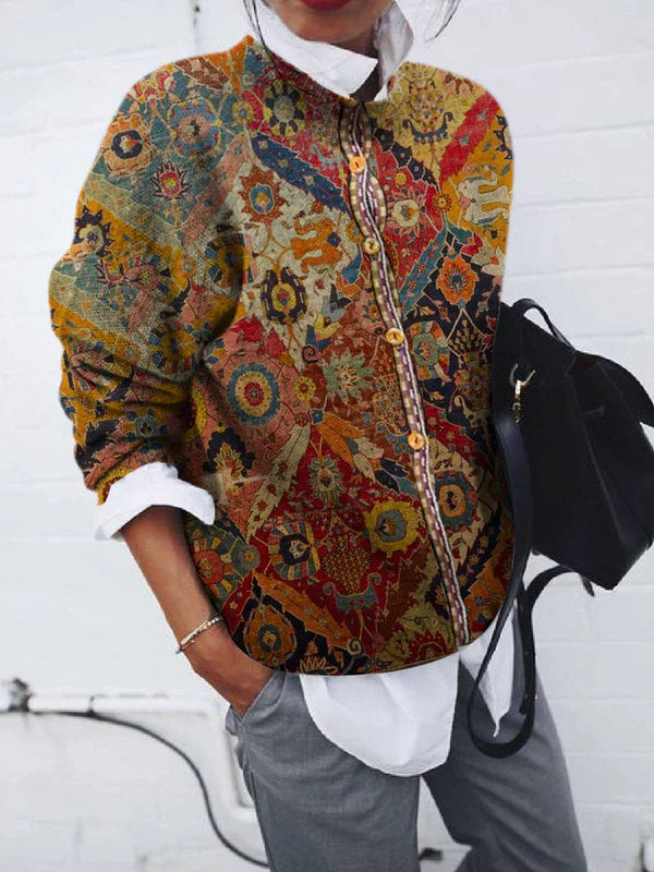 EB | Eleganter Weinlese Stil Pullover