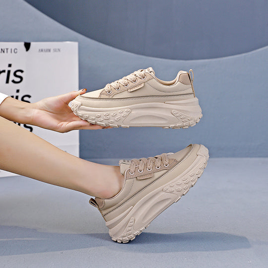 Damen modische Chunky Sneaker mit dämpfendem Komfort EB