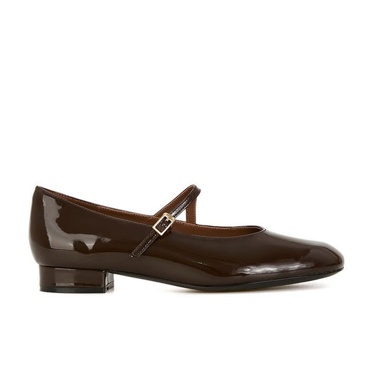 Damen Elegante und klassisch-schicke Ballerinas mit Schnalle EB