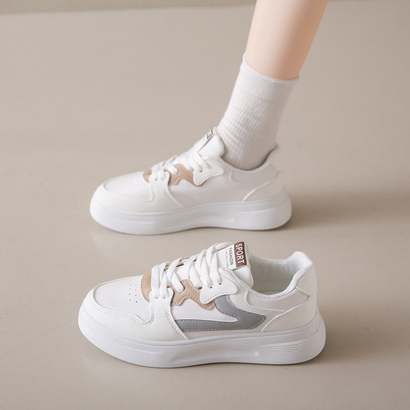 Damen Sportliche Sneakers mit atmungsaktivem Obermaterial und stabiler Sohle EB
