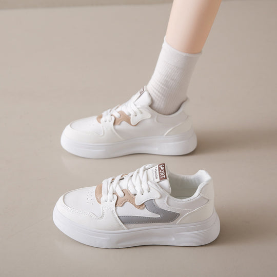 Damen Sportliche Sneakers mit atmungsaktivem Obermaterial und stabiler Sohle EB