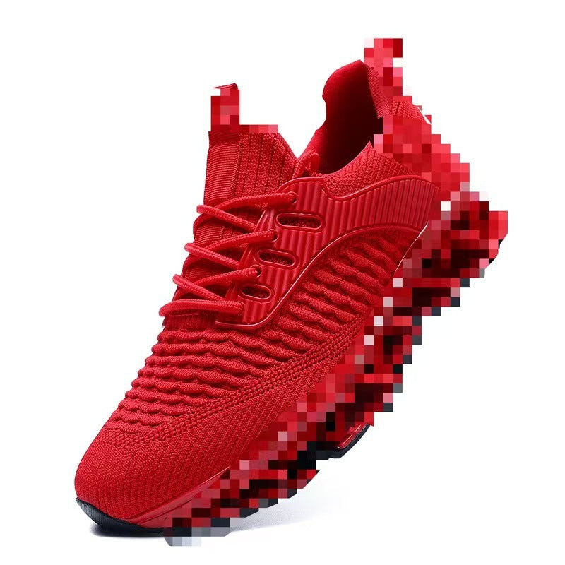 Damen Sportliche Laufschuh Sneakers mit atmungsaktivem Design und flexibler Sohle EB