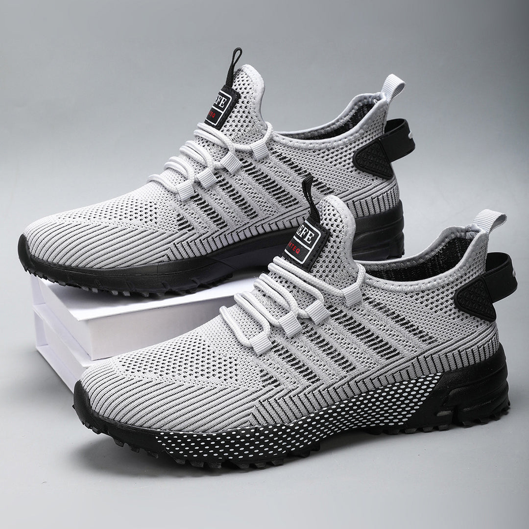 Damen Sportliche luftige Sneakers mit dämpfender Sohle EB