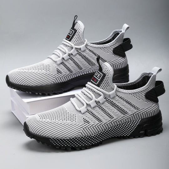 Damen Sportliche luftige Sneakers mit dämpfender Sohle EB