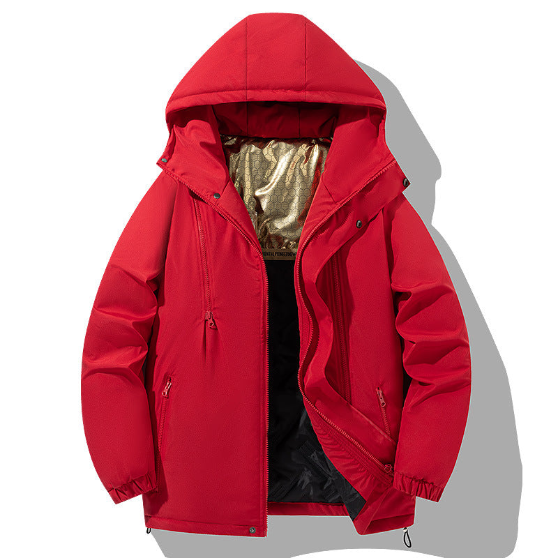 Damen winterliche Outdoor-Jacke mit thermoregulierendem Innenfutter und praktischen Taschen EB