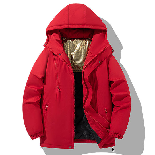 Damen winterliche Outdoor-Jacke mit thermoregulierendem Innenfutter und praktischen Taschen EB