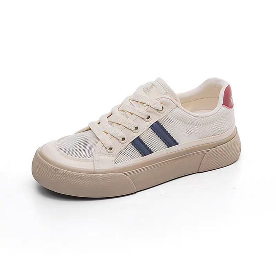 Damen Sneakers mit atmungsaktivem Netzobermaterial und dämpfender Sohle EB