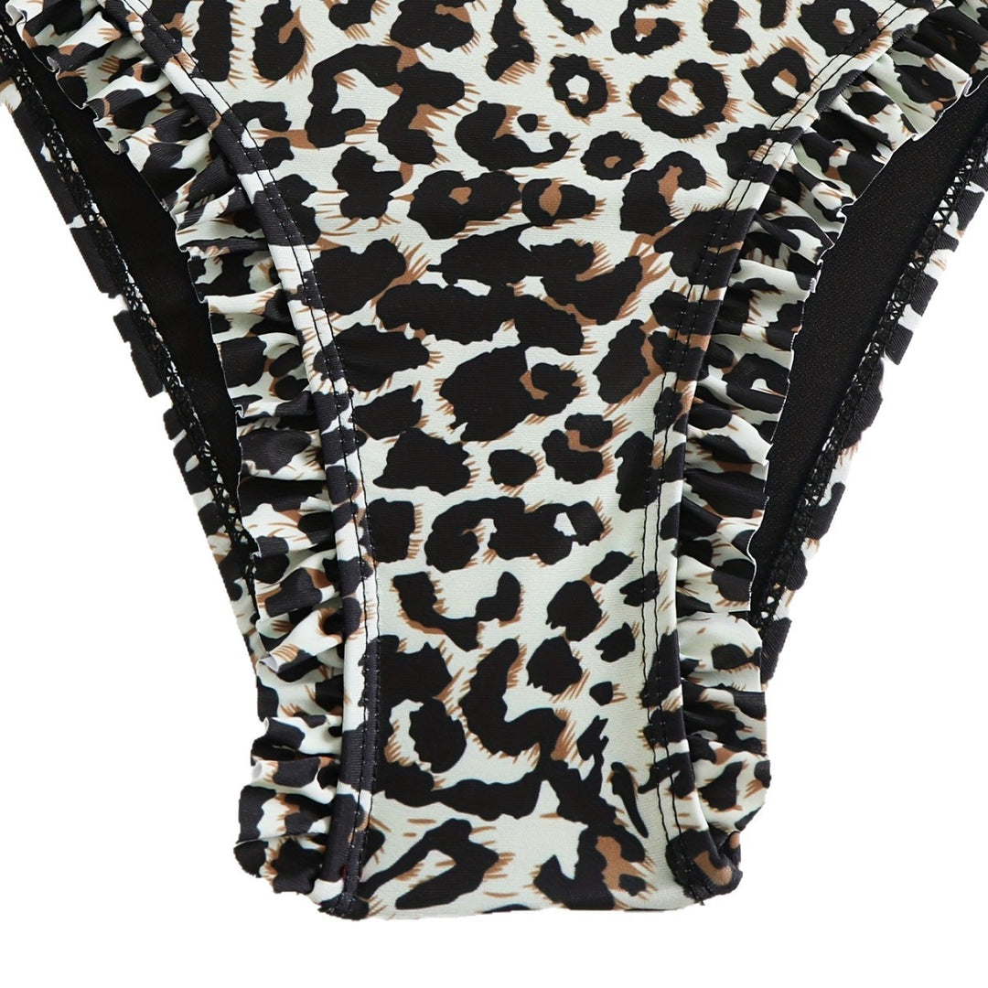 Damen Bunte Bikini Oberteil und Unterteil EB