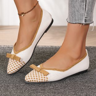 Damen Atmungsaktive und modische Slip-On Ballerinas EB