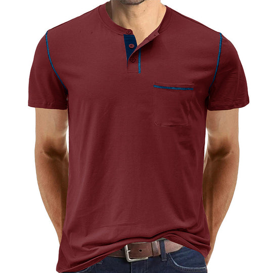 EB | Kurzärmeliges Henley-Hemd