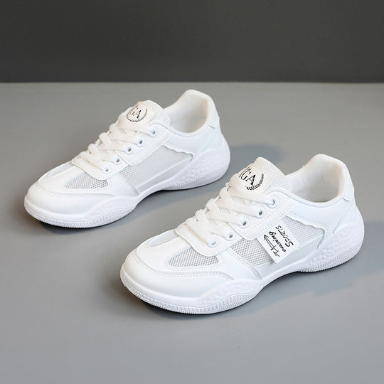Damen Fitness Sneakers mit atmungsaktivem Mesh und flexibler Laufsohle EB