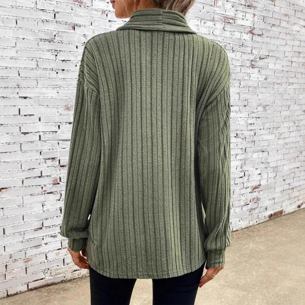 Damen gemütliche Strickjacke EB