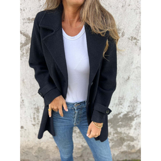 Damen elegante und bequeme Blazerjacke EB