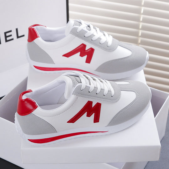 Damen Sportliche Sneaker mit atmungsaktivem Obermaterial und bequemer Dämpfung EB