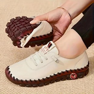 Damen  leichte Alltags-Slipper-Sneaker mit verdeckter Schnürung, elastischem Einstieg und griffiger Trailsohle EB
