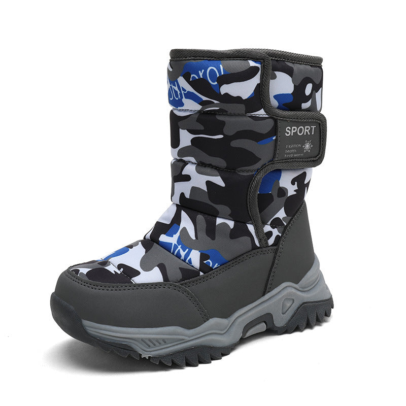 Damen warme und gefütterte Winterstiefel EB