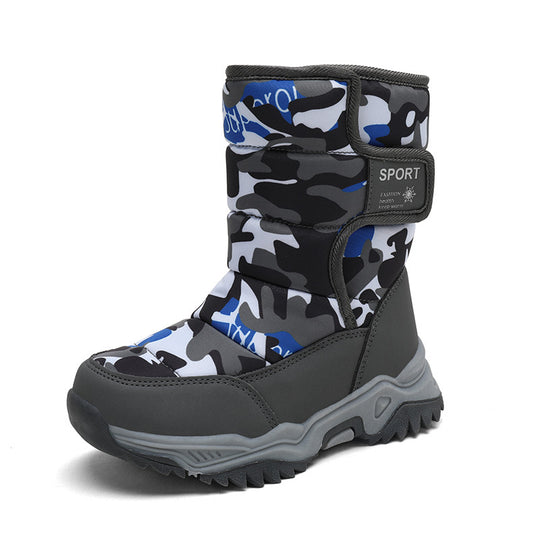 Damen warme und gefütterte Winterstiefel EB