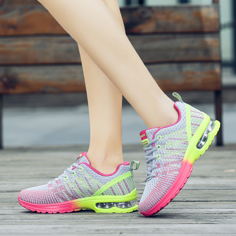Damen modische Lauf-Sneaker mit dämpfendem Air-System EB
