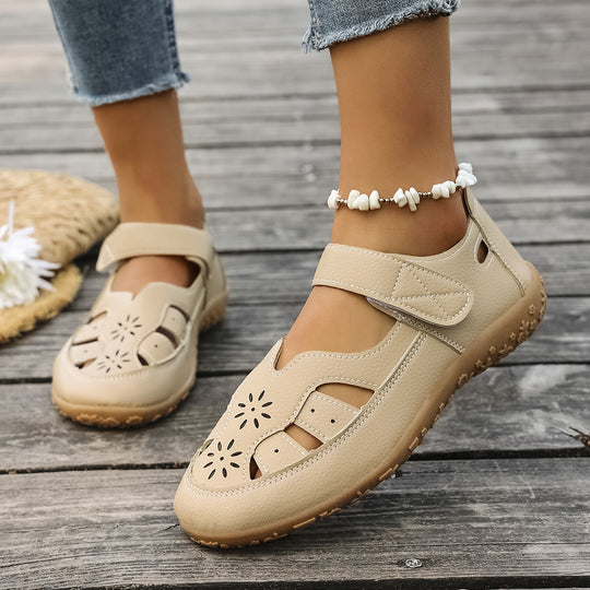 Damen Atmungsaktive Sandalen mit verstellbarem Klettverschluss EB