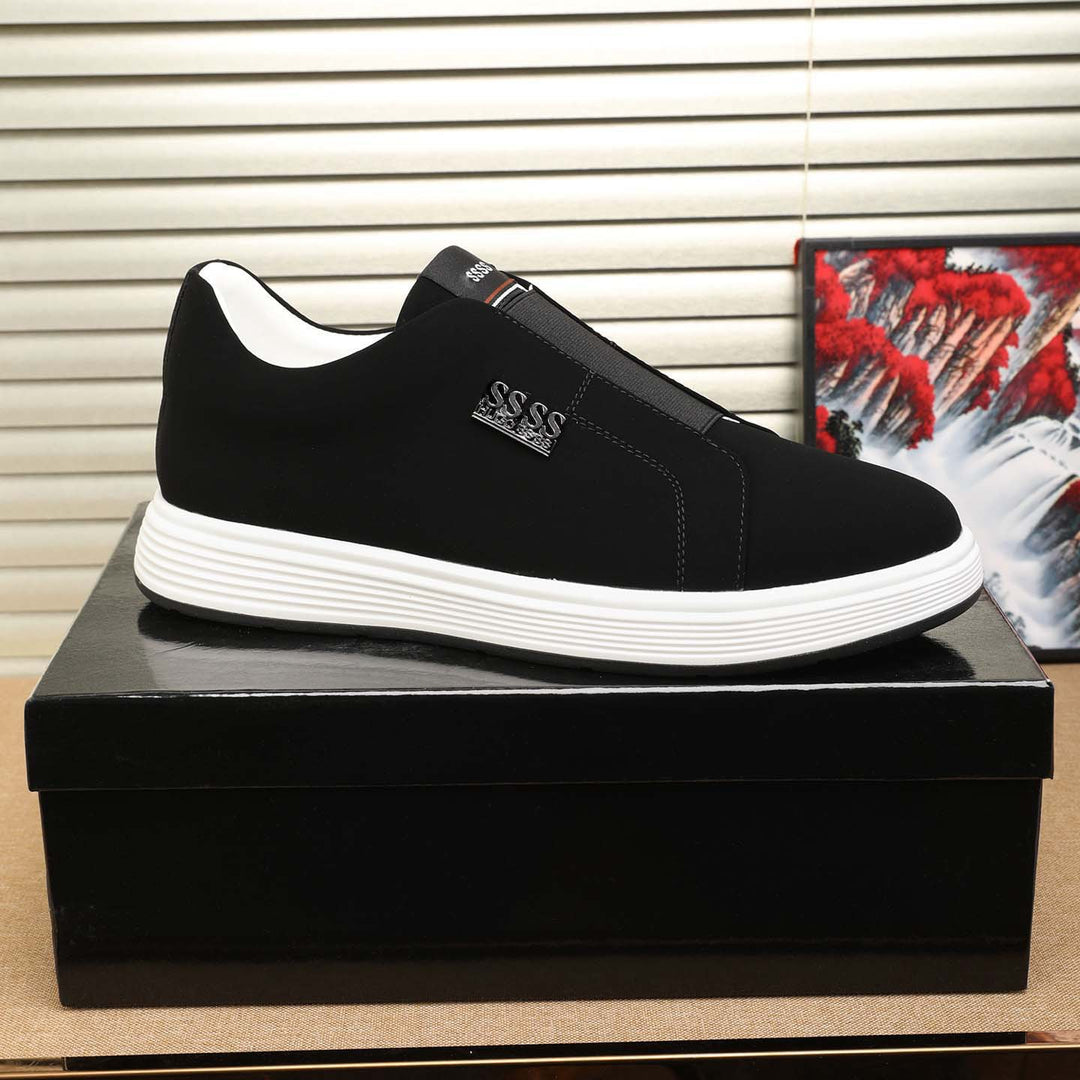 Damen Sportliche Slip-On Sneakers mit flexibler Sohle und dämpfendem Komfort EB