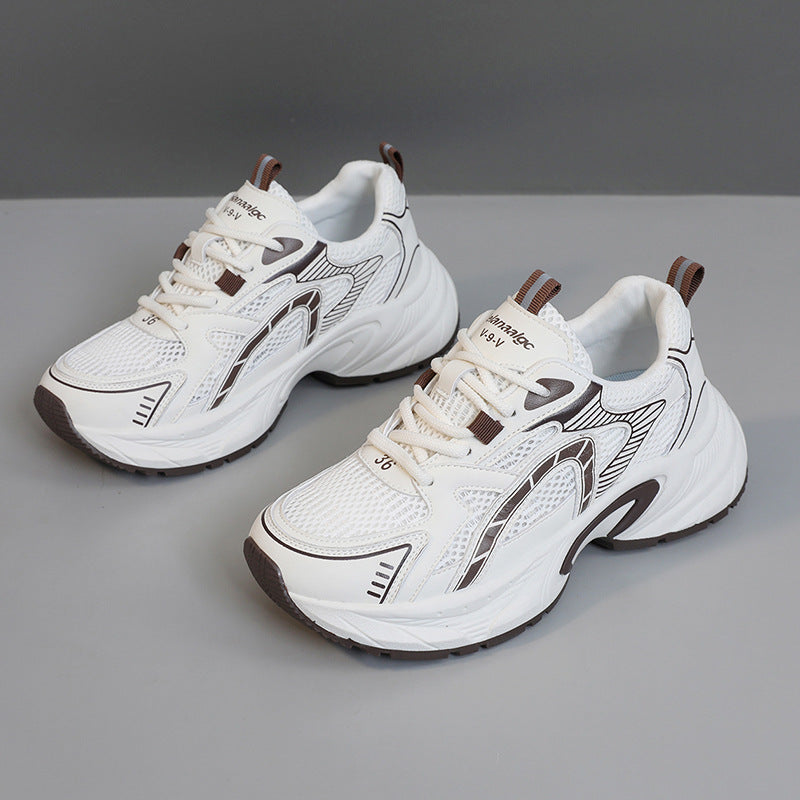 Damen Sportliche Lauf Sneakers mit atmungsaktiver Netzstruktur und innovativer Dämpfung EB