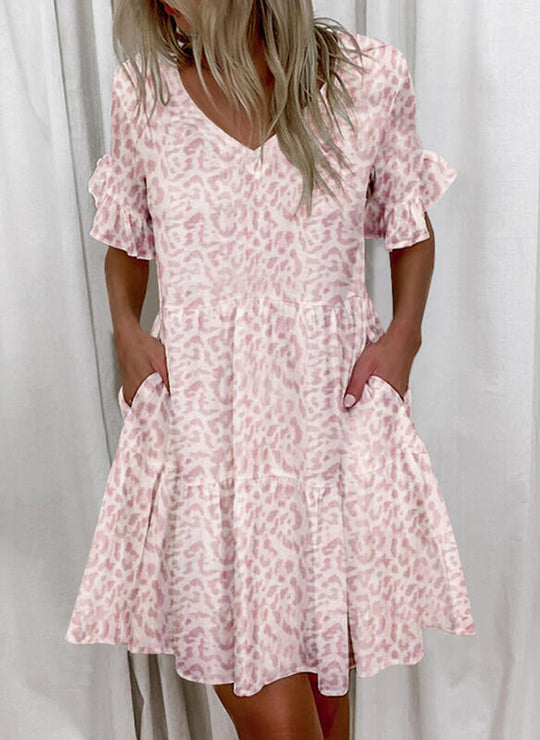 EB | Pendelkleid mit V-Ausschnitt