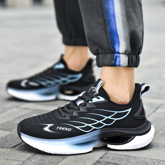 Damen Sportliche Laufschuhe mit dämpfender Sohle und atmungsaktivem Obermaterial EB
