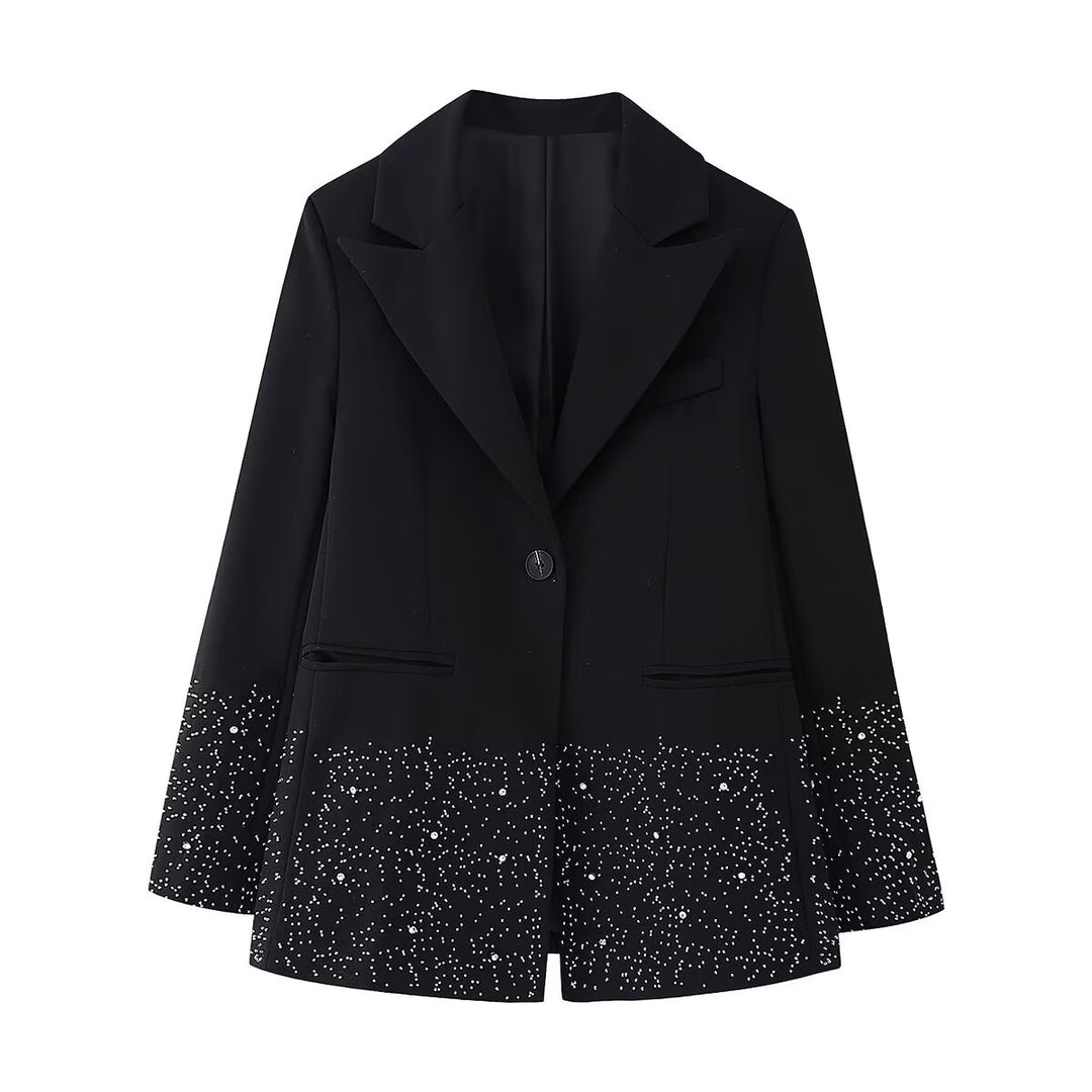Damen Glitzernde Short im Stylischen Design EB