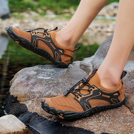 Damen Sportliche Aqua-Schlaufschuhe mit elastischem Schnellschnürsystem EB