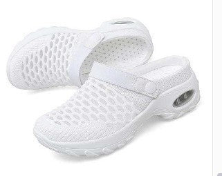 Unisex Atmungsaktive Mesh-Clogs mit verstellbarem Fersenriemen und rutschfester Sohle EB