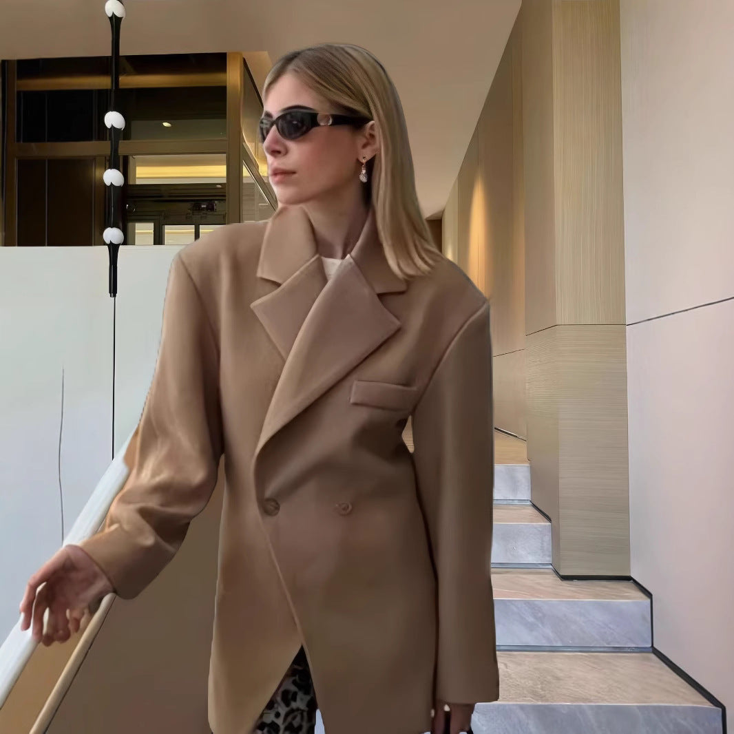 Damen Eleganter Oversized Blazer EB