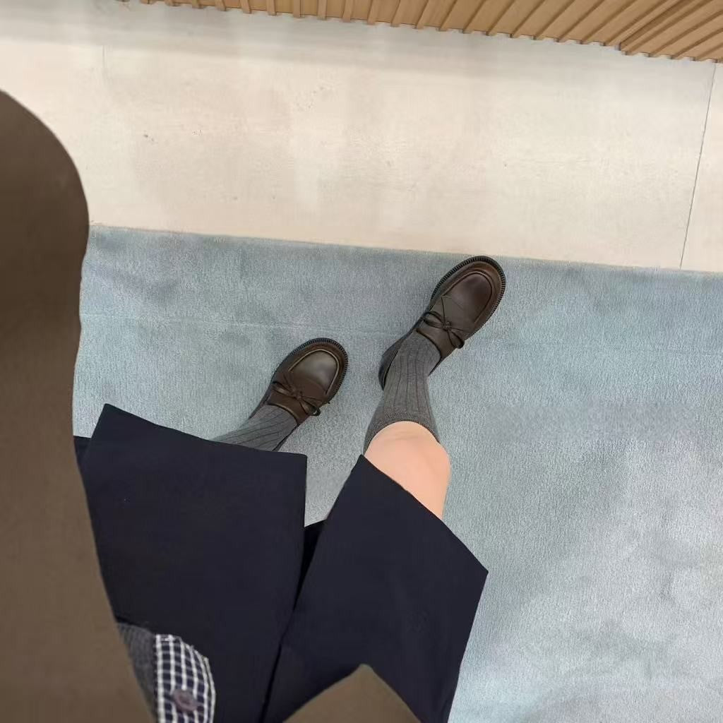 Damen Mokassins mit elegantem Schleifenakzent und komfortabler Innensohle EB