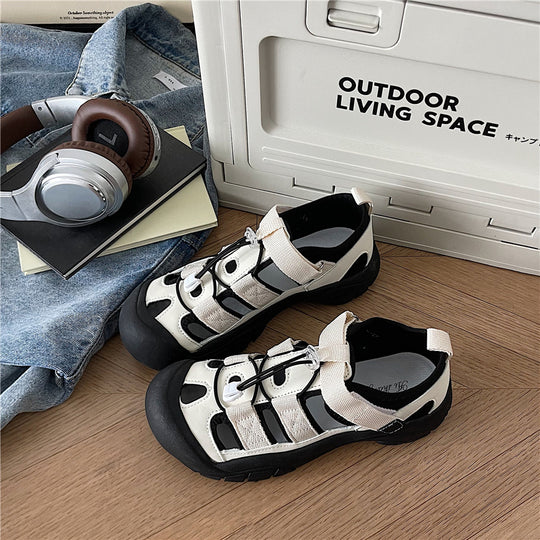 Damen Outdoor-Sandalen mit verstellbarem Riemendesign und rutschfester Sohle EB