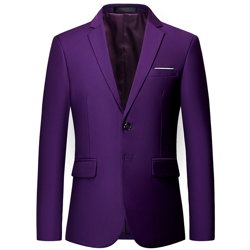 Herren nan tailliertes Sakko mit schmaler Silhouette, Stretchanteil und Pattentaschen EB