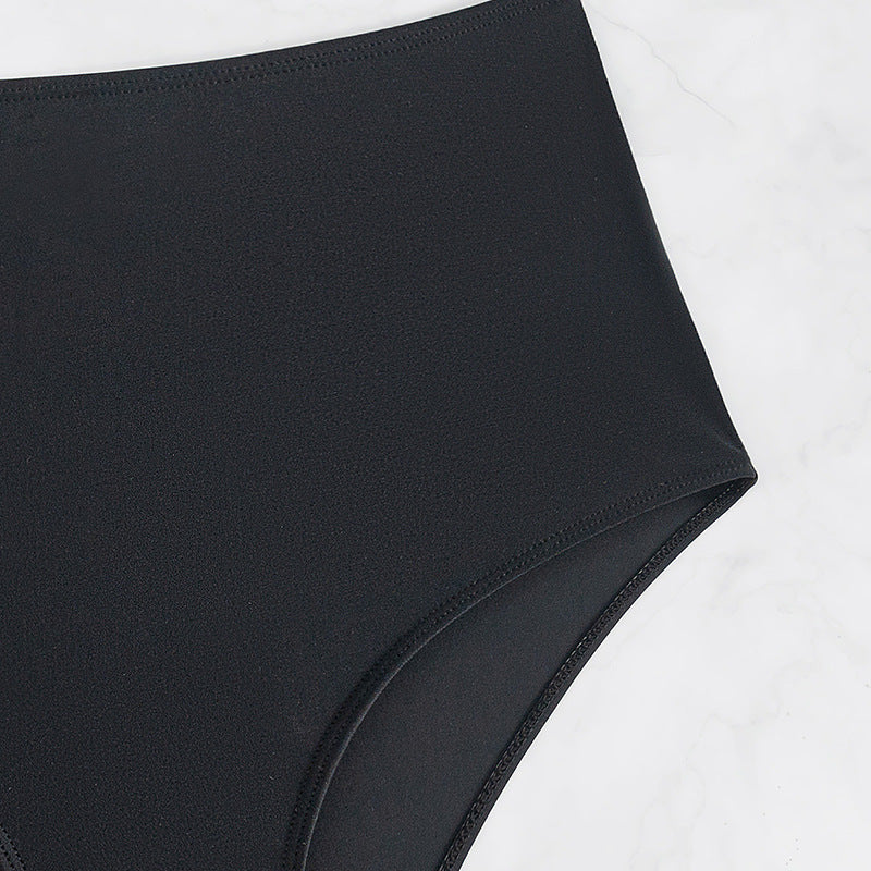 Damen Hochtaillierte Badeshort EB