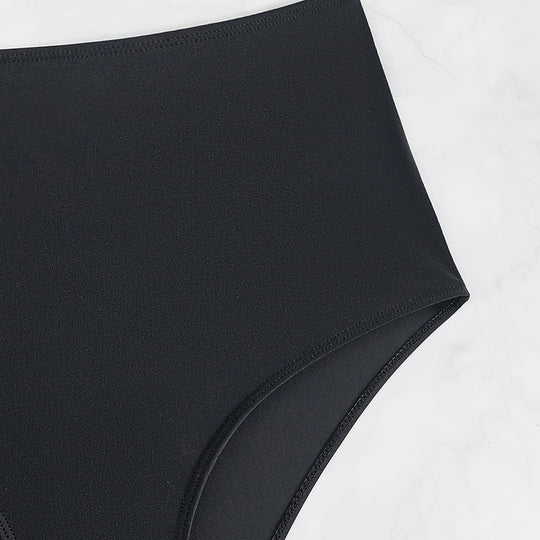 Damen Hochtaillierte Badeshort EB