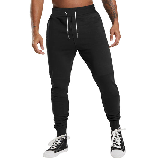 Herren Performance‑Tapered Joggerhose mit Reißverschluss‑Eingrifftaschen, elastischem Bund & gerippten Knöchelbündchen EB