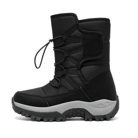 Damen isolierte Winterstiefel mit wasserdichtem Obermaterial und rutschfester Sohle EB