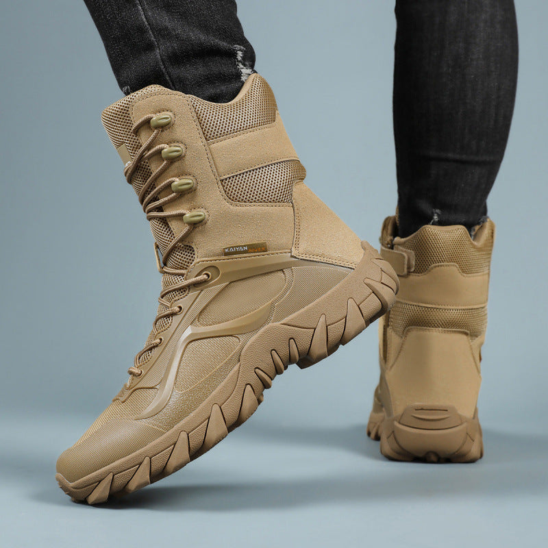 Damen Hochwertige Outdoor-Wanderschuhe mit atmungsaktivem Obermaterial und rutschfester Sohle EB