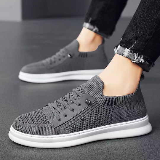 Damen Atmungsaktive Sneakers mit elastischem Kragen und rutschfester Sohle EB