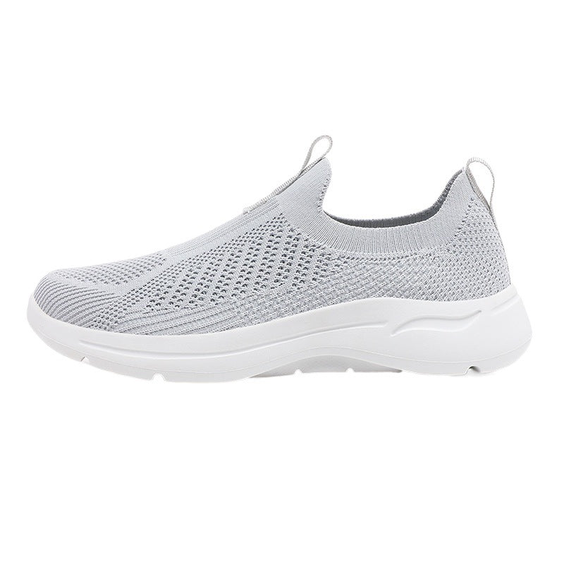 Damen Atmungsaktive Slip-On Sneakers mit rutschfester Sohle EB