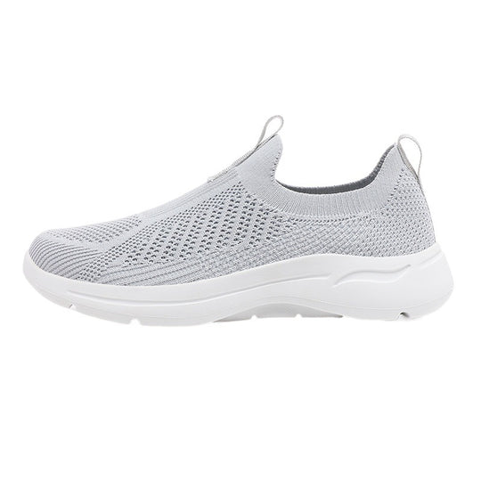 Damen Atmungsaktive Slip-On Sneakers mit rutschfester Sohle EB