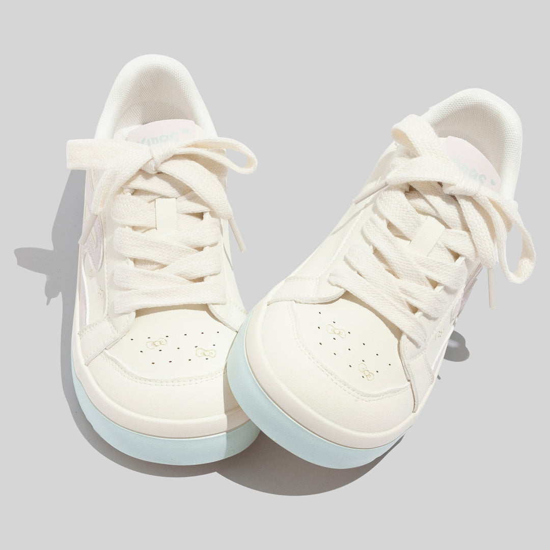 Damen Sneakers mit verspieltem Kirschmotiv und atmungsaktiver Oberfläche EB
