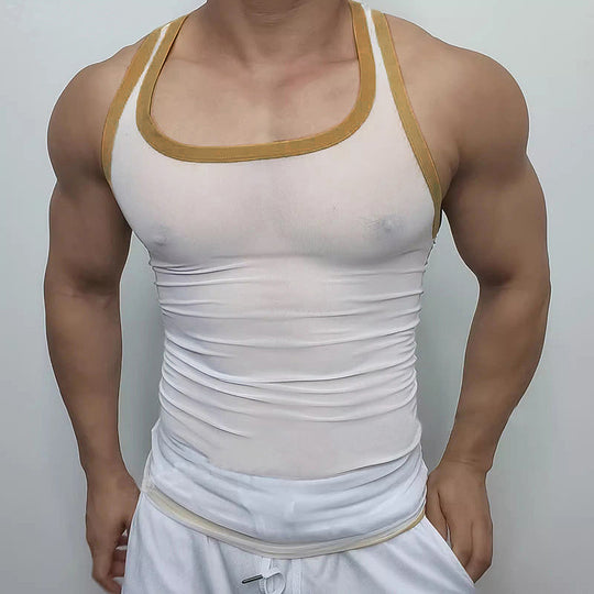 Unisex Sportliches Tanktop mit atmungsaktivem Material und Racerback-Design EB