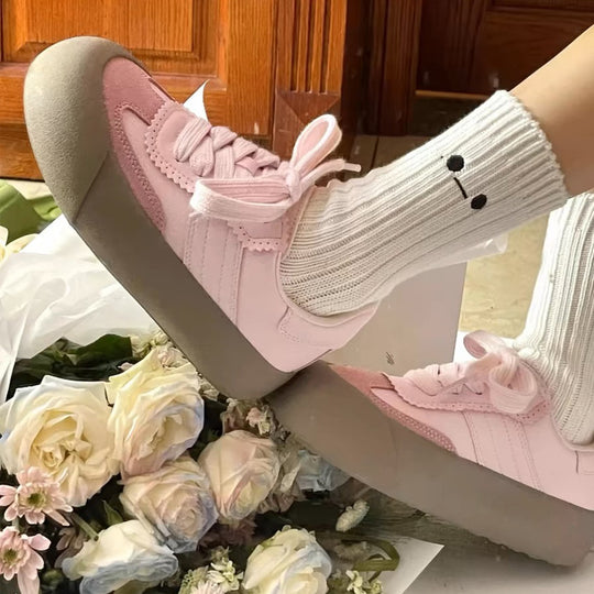 Damen Sportliche Sneaker mit flexiblem Design und rutschfester Sohle EB