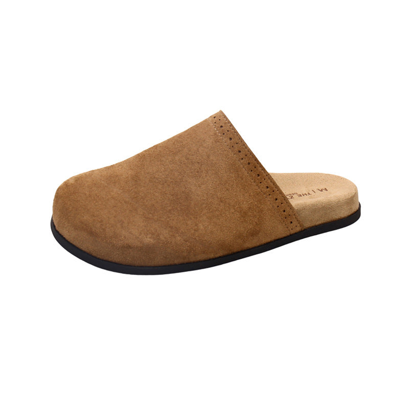 Damen Clogs aus weichem Wildleder mit ergonomischem Fußbett EB